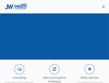 Tablet Screenshot of jwilliamsassoc.com